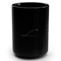 1. White 15oz Things Always Go My Way affirmation mug with gold script, handle on the right
2. White and gold Rich Girl Radio Things Always Go My Way coffee mug, handle on the left
3. Side view of glossy white 15oz ceramic mug showing C-shaped handle
