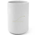 1. Black 15oz Things Always Go My Way affirmation mug with gold script, handle on the right
2. Black and gold Rich Girl Radio Things Always Go My Way coffee mug, handle on the left
3. Side view of glossy black 15oz ceramic mug showing C-shaped handle